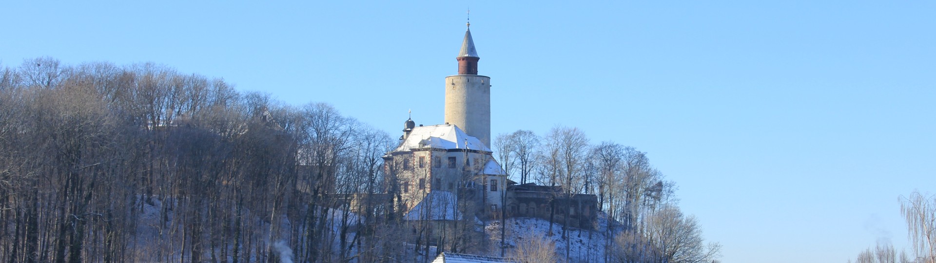 Burg Posterstein im Winter