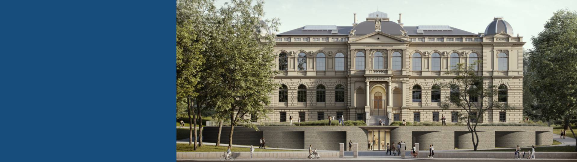Visualisierung des neuen Lindenau-Museum Altenburg