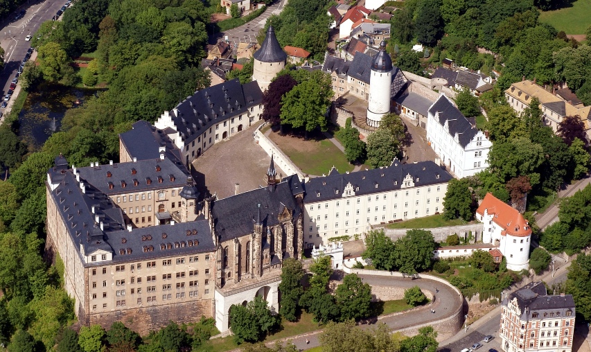 Luftaufnahme Residenzschloss Altenburg