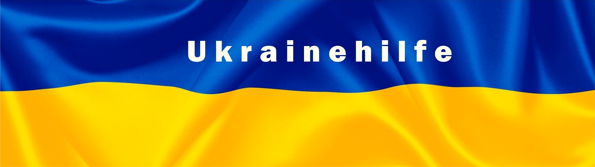 Bühnenbild - Ukrainehilfe