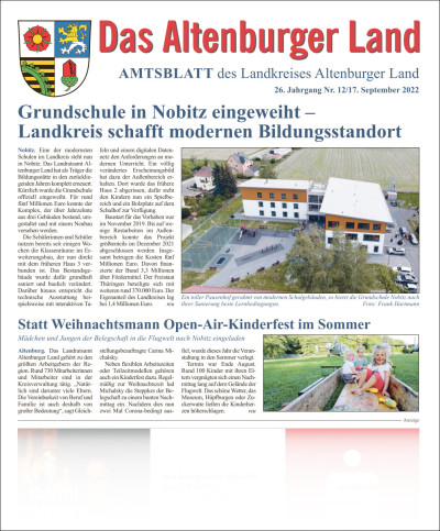 Amtsblatt 2022-09-17 Titelseite