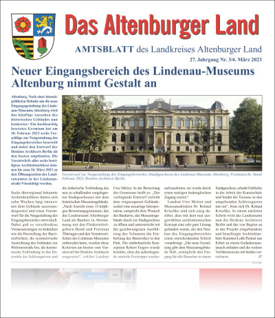 Amtsblatt 2023-03-04 Titelseite