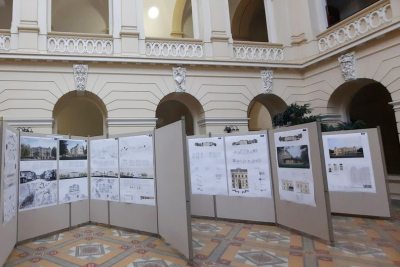 Ausstellung zur Eingangsgestaltung des Lindenau-Museums im Landratsamt