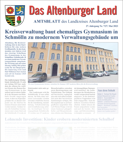 Amtsblatt 2023-05-27 Titelseite