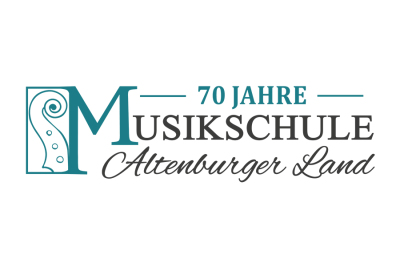 Logo der Musikschule zum 70-jährigen Jubiläum