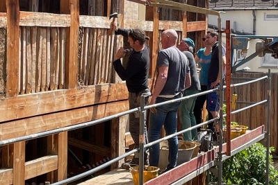 HOF_HALTEN - Schaubaustelle Natürlich Bauen!