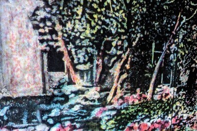 Ausschnitt einer Arbeit von Eva Weymann