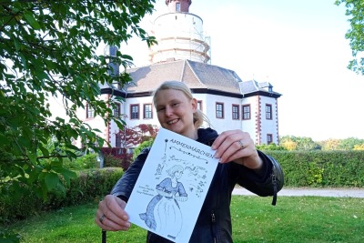 Franziska Huberty, Historikerin im Museum Burg Posterstein, hat das Ferien-Programm „Ammenmärchen“ konzipiert