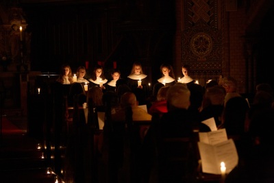 Chormusik im Kerzenschein