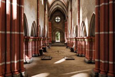 Kloster Mildenfurth, Langhaus