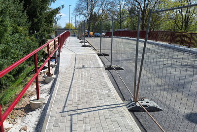 Brücke in Kotteritz fast fertig