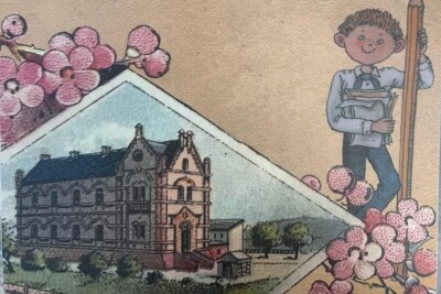 Ausschnitt Flyer 130 Jahre Schule Kosma