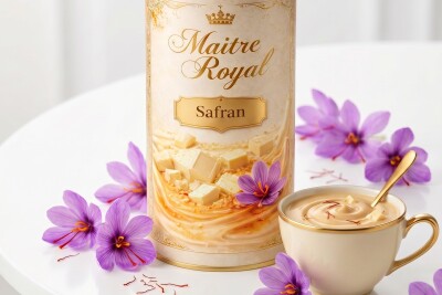 Maitre Royal Trinkschokolade mit Safran