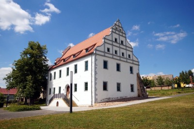 Außenansicht vom Herrenhaus Oberzetzscha