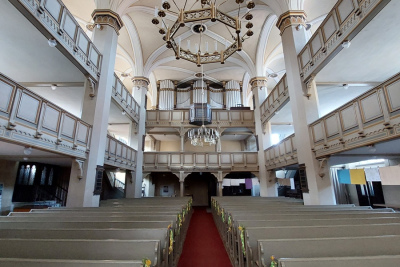 Innenraum, St. Nicolai, Schmölln