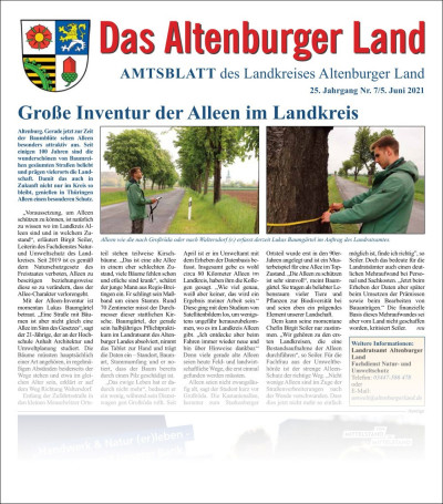 Amtsblatt 2021-06-05 Titelseite