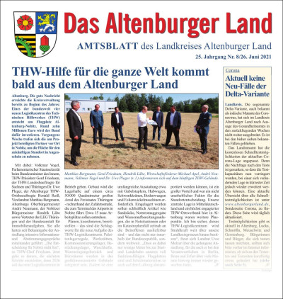 Amtsblatt 2021-06-26 Titelseite