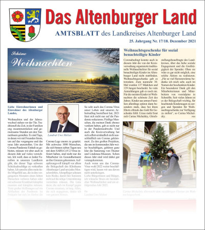 Amtsblatt 2021-12-18 Titelseite