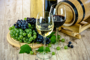 Rot- und Weißwein