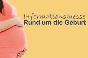 Schwangere Frau, die ihren Babybauch hält