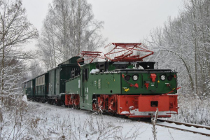 Kohlebahn Meuselwitz im Winter 
