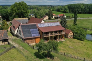Sonnenscheune auf dem Trillerhof in Treben