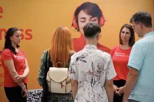 Stand der Sparkasse Altenburger Land.