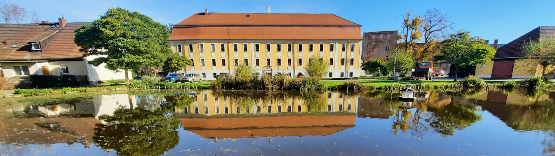 Herrenhaus des Rittergutes in Treben